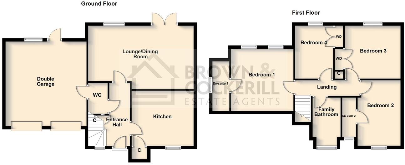 Hibbert Close, Rugby, CV22 floorplan