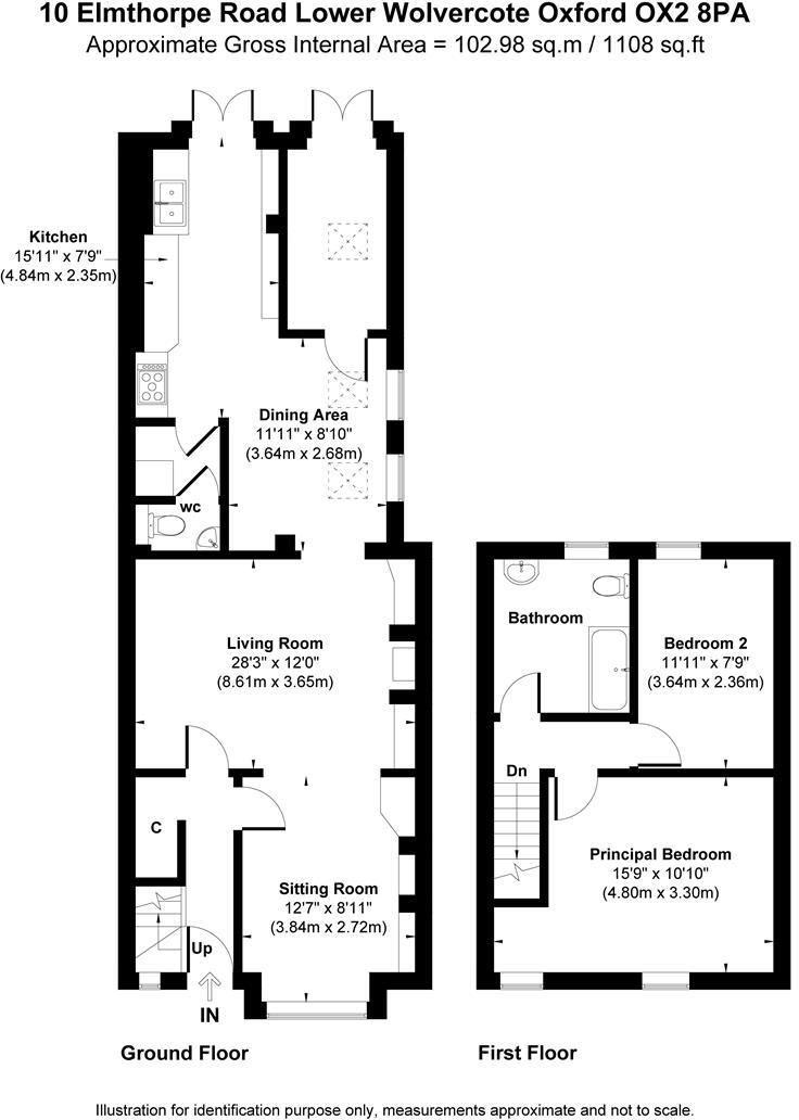 Elmthorpe Road, Wolvercote, Oxford floorplan