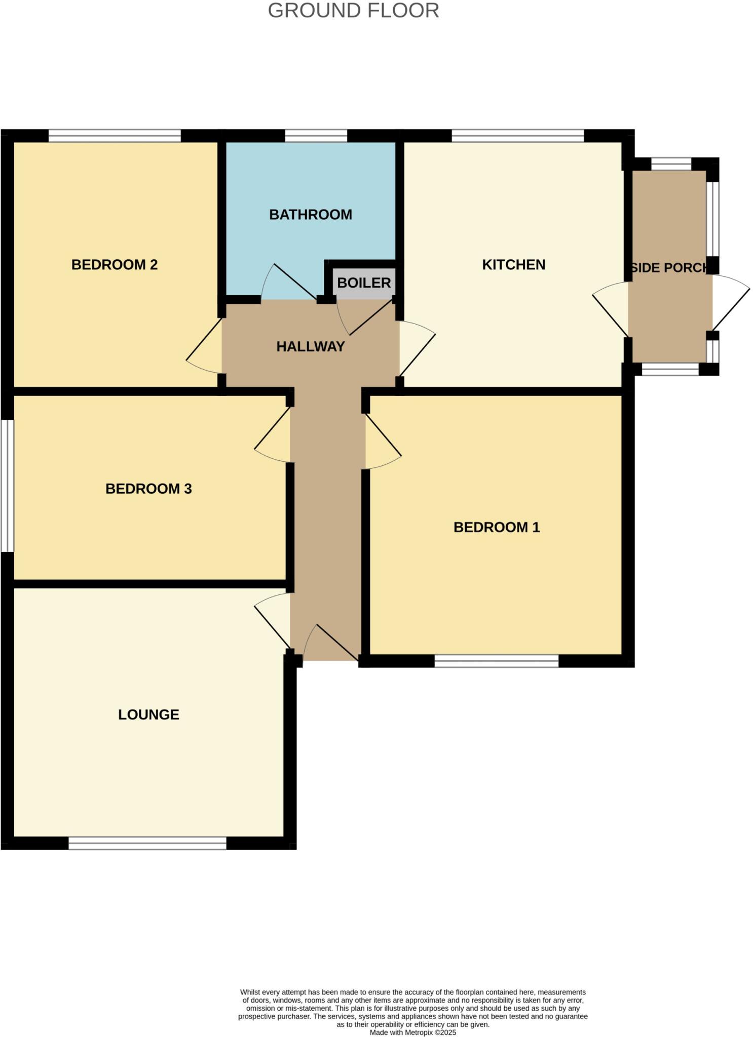 Beresford Avenue, Skegness, PE25 floorplan