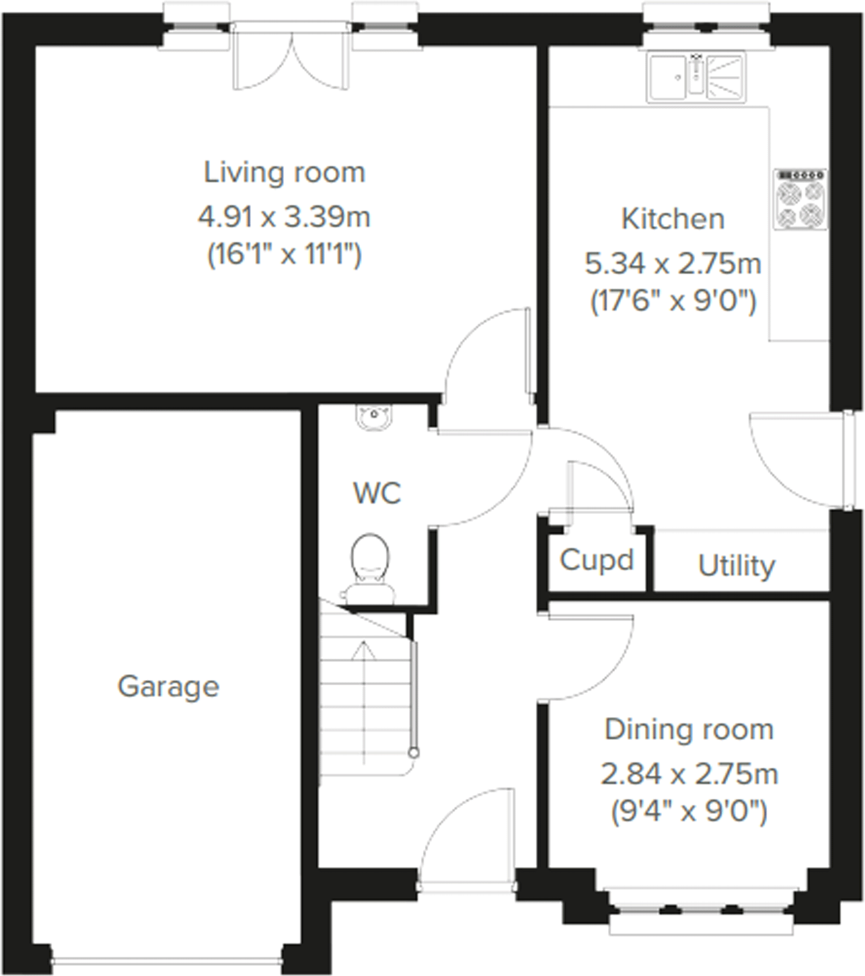 West Mill,
West Mill Road,
Markinch,
Fife,
KY7 6ZP floorplan