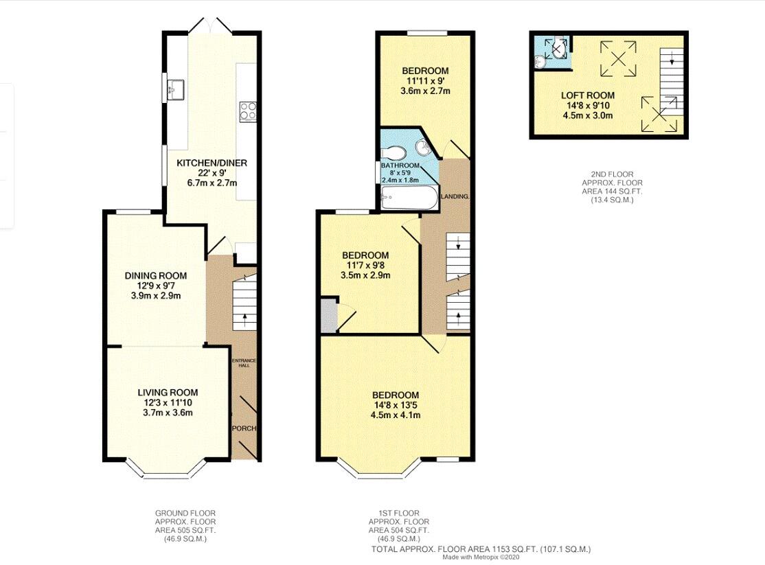 Atlas Road, Windmill Hill, Bristol, BS3 floorplan