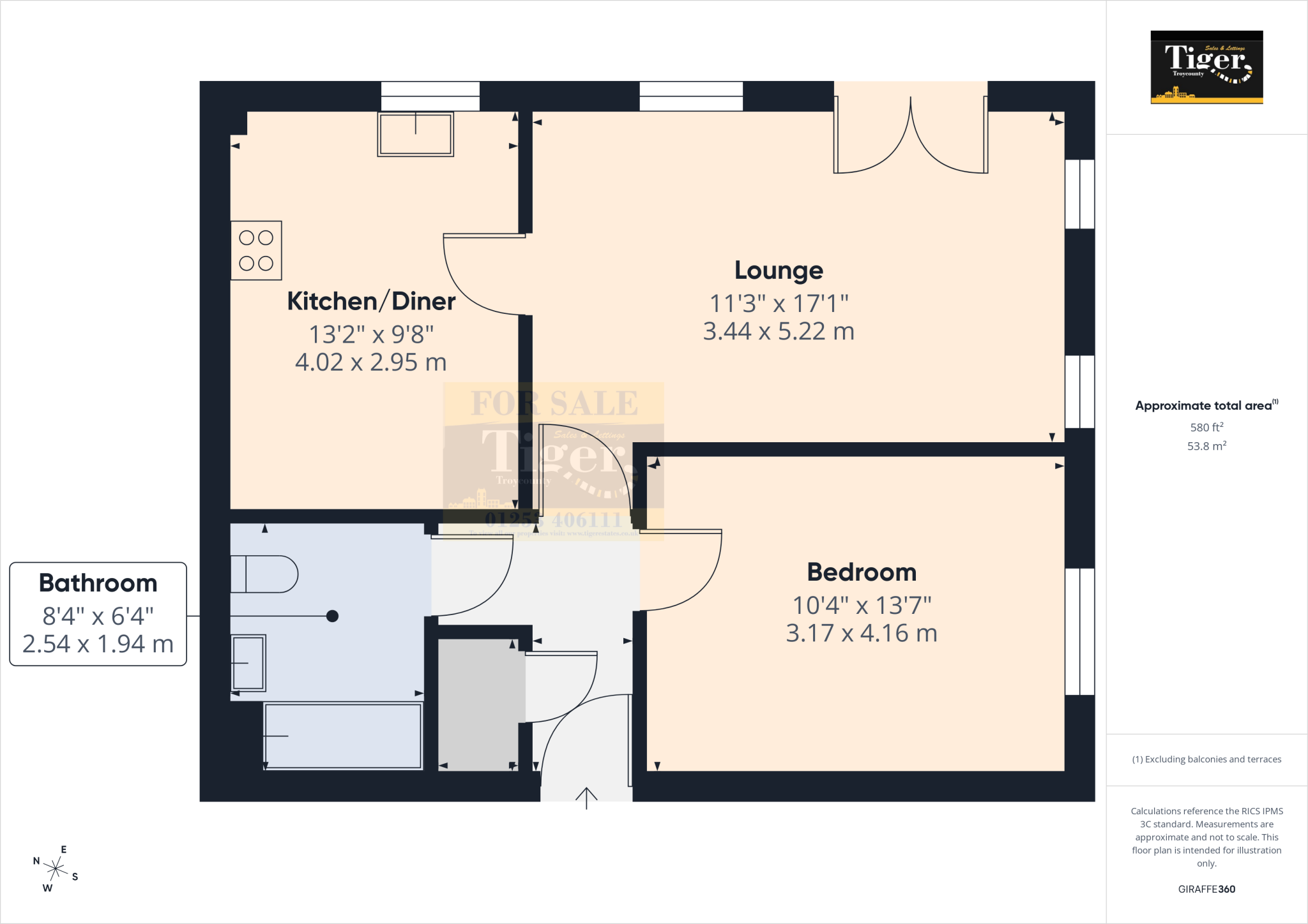 Newton Drive, Blackpool floorplan