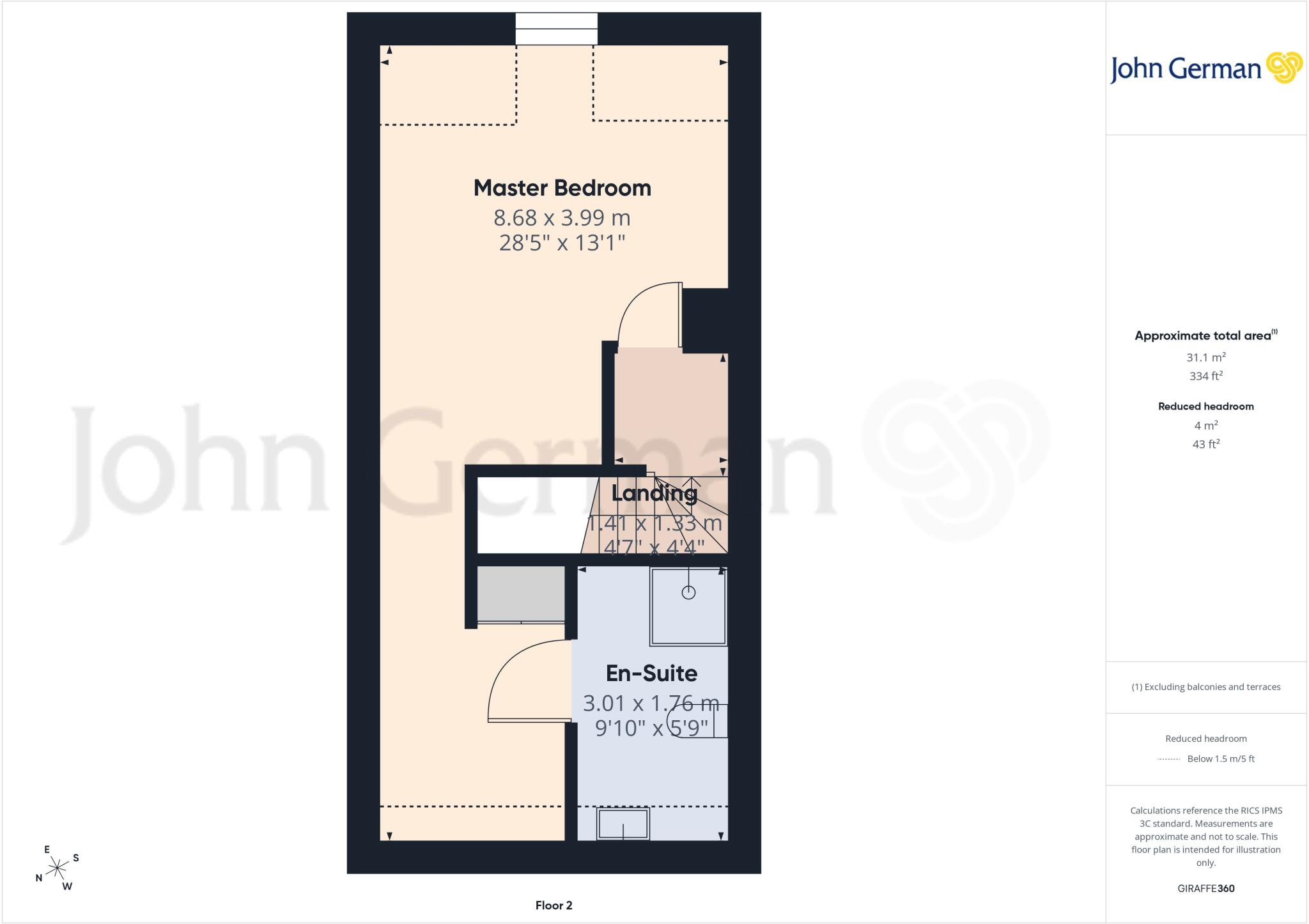 Cleveland Mews, Beacon Street, Lichfield floorplan