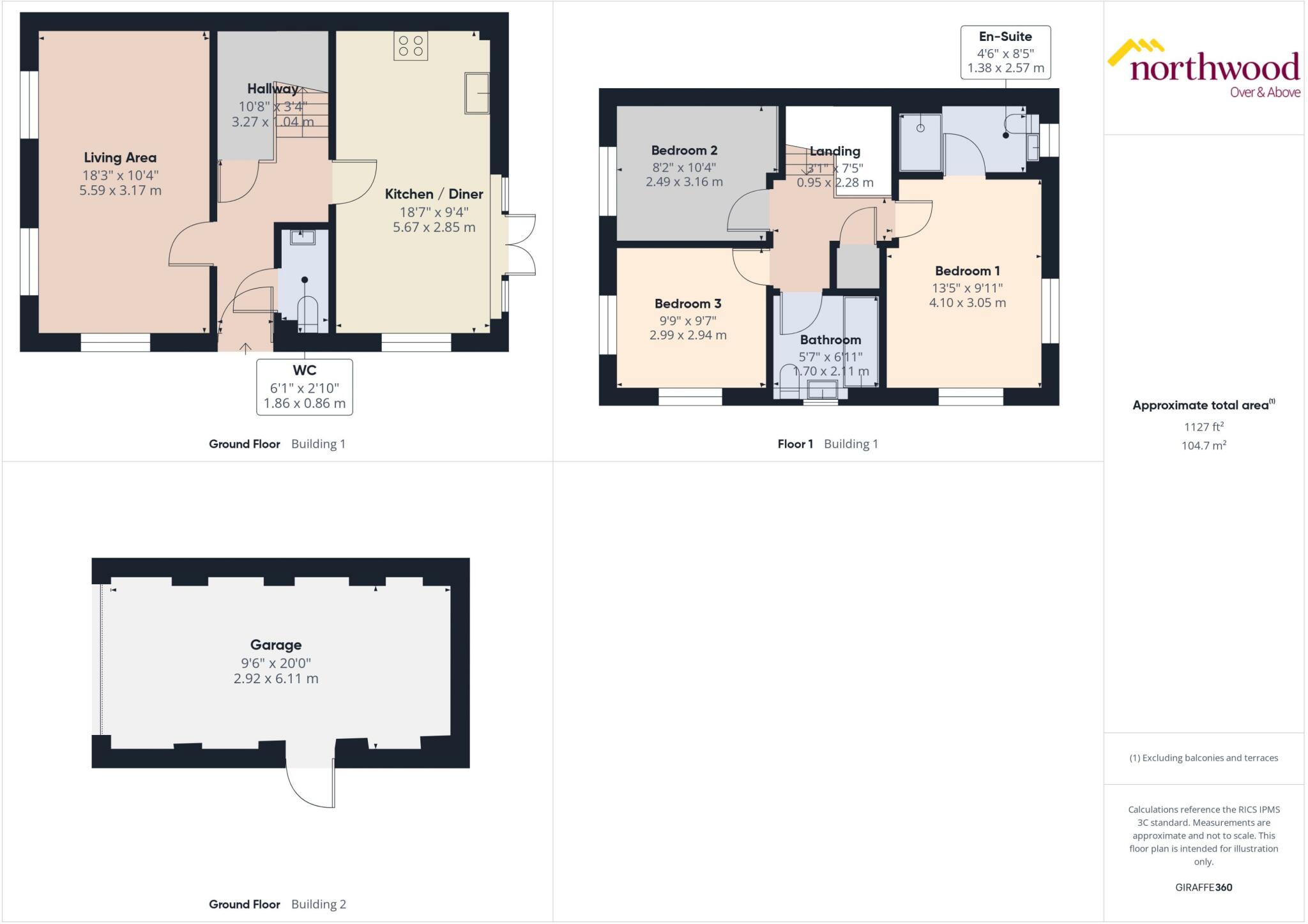 Yeoman Close, Bodicote, OX15 floorplan