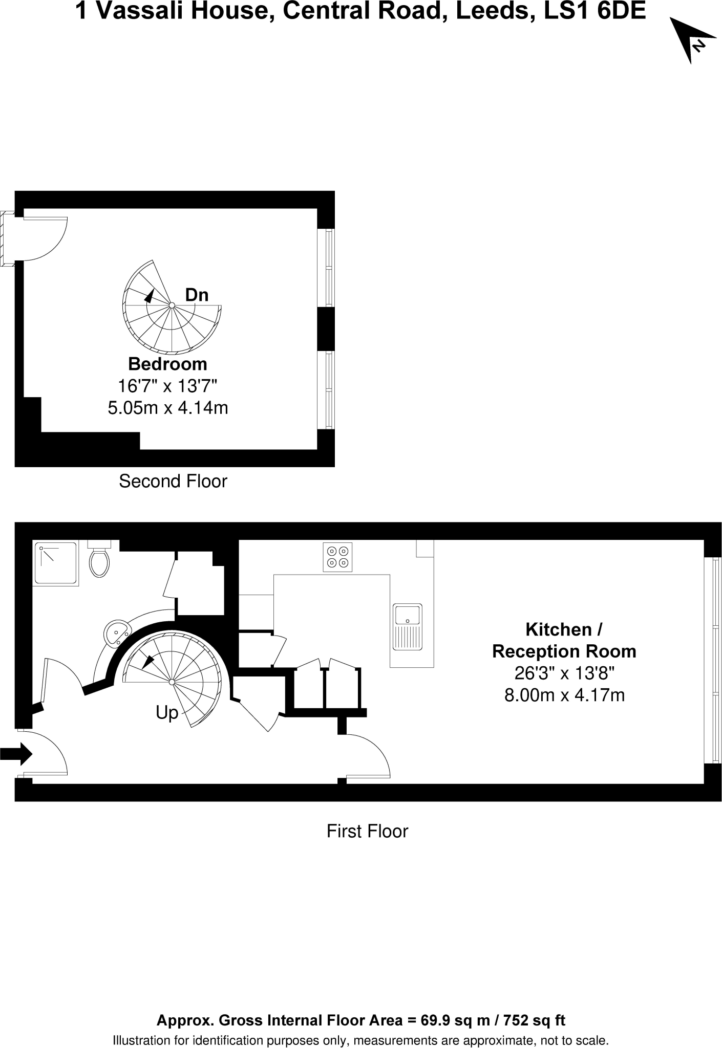 Vassali House, Central Road, LS1 floorplan