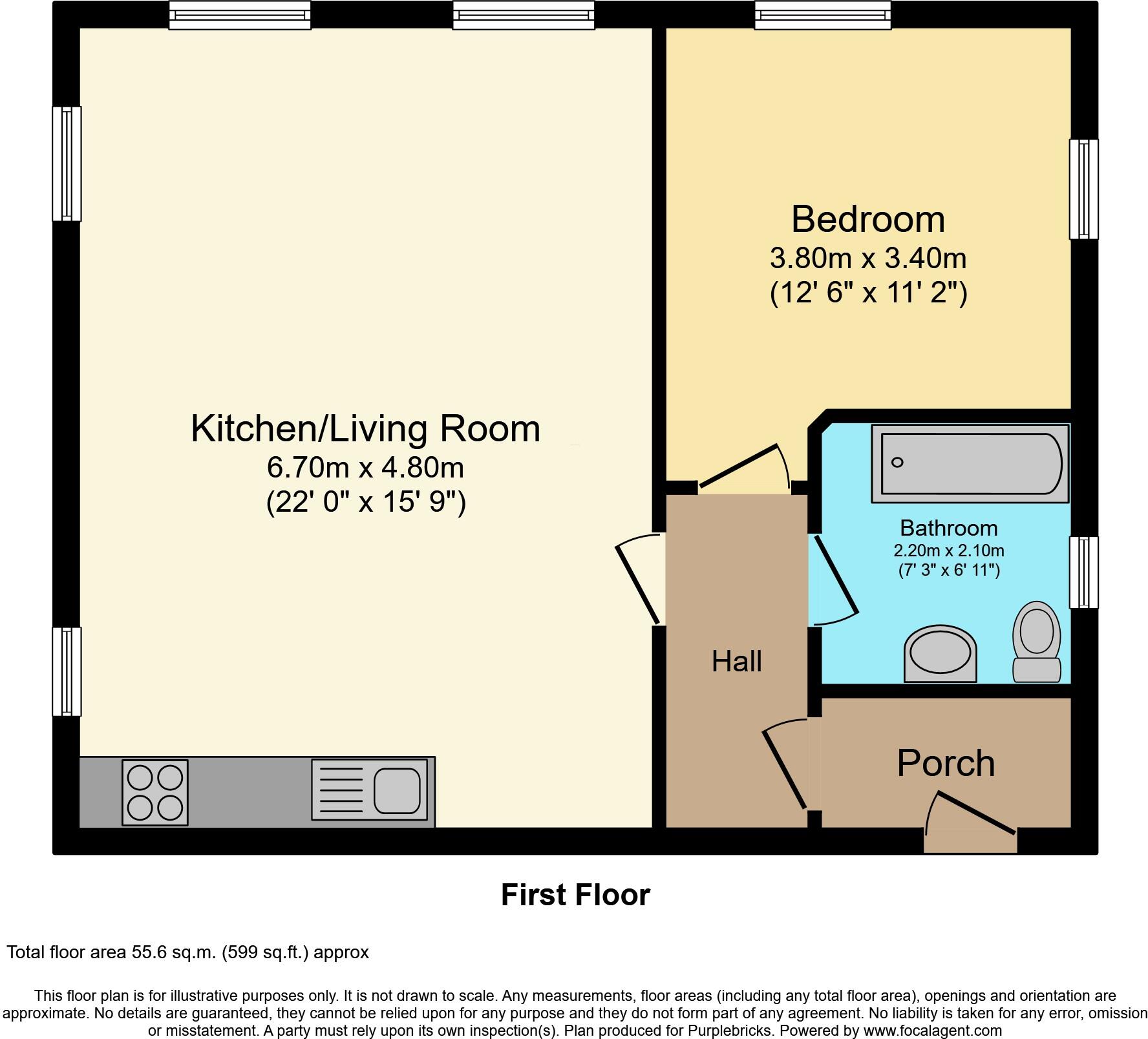 Jesmond Square, Pudsey, LS28 floorplan