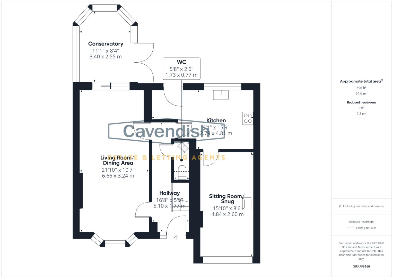 Rosemere Drive, Backford floorplan