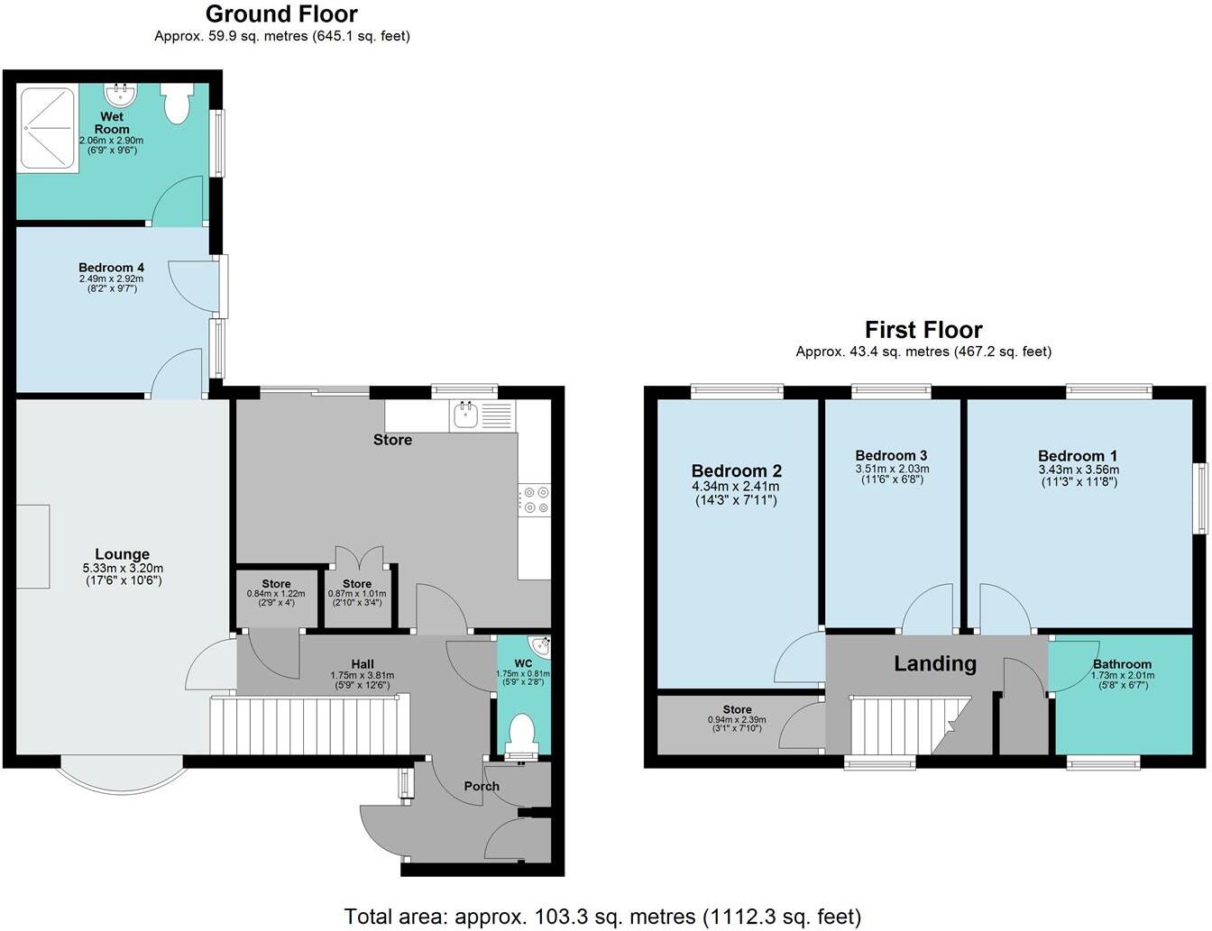 Cranemoor Close, Nechells, Birmingham floorplan