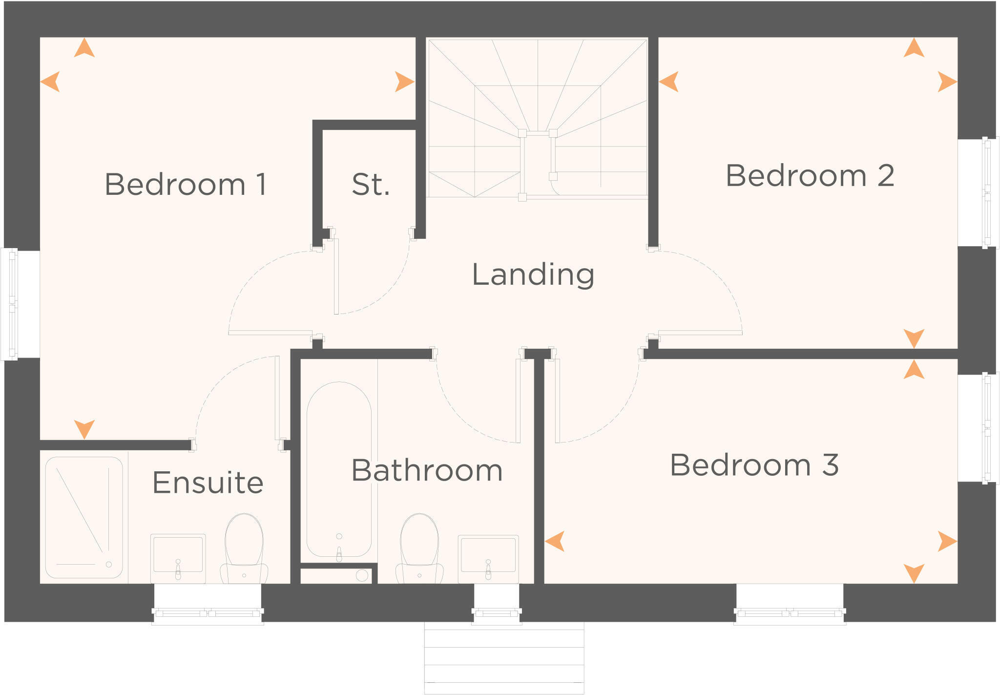 Ratby, 
Leicestershire, 
LE6 0LS floorplan
