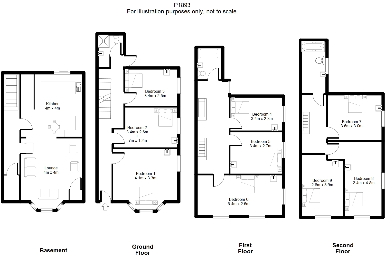 Lawrence Street, York floorplan