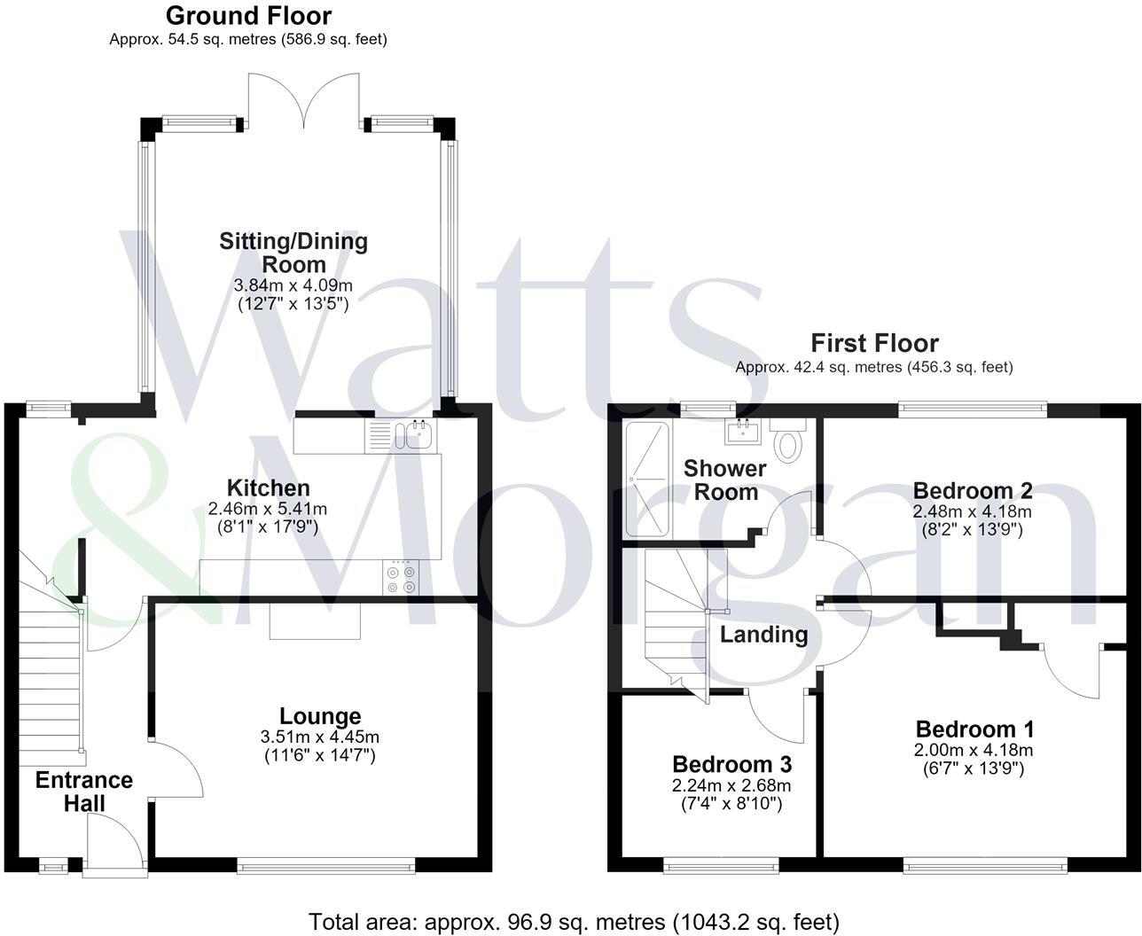 37 Fitzhamon Avenue, Llantwit Major, CF61 1TN floorplan