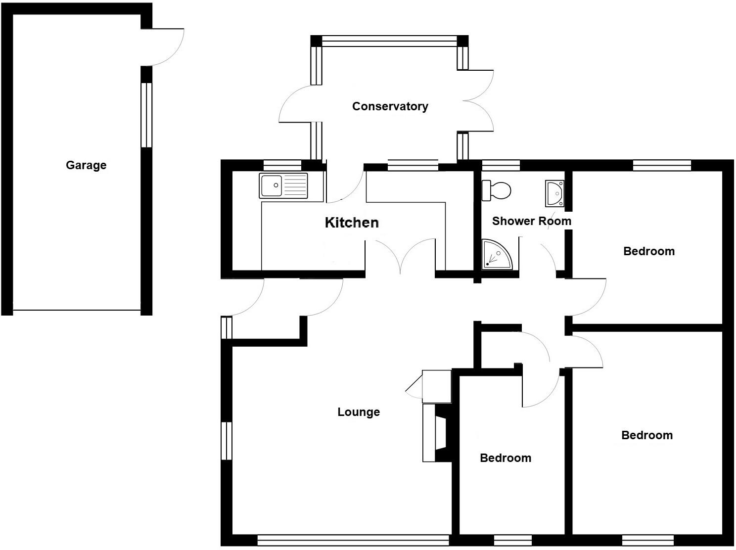 Phillipps Road, Barham, Ipswich, Suffolk, IP6 floorplan