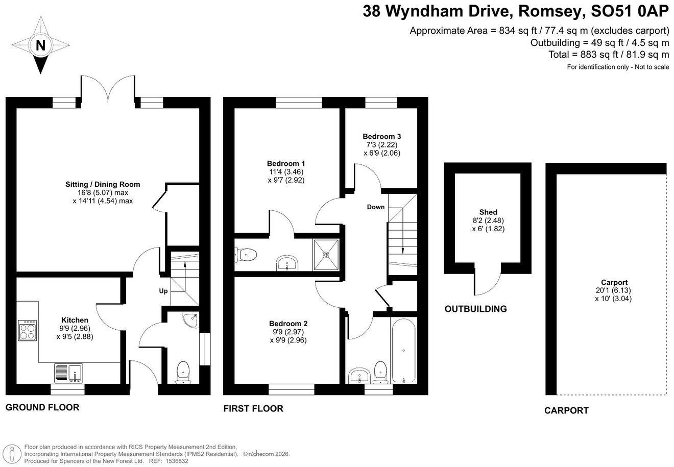 Wyndham Drive, Romsey, SO51 floorplan