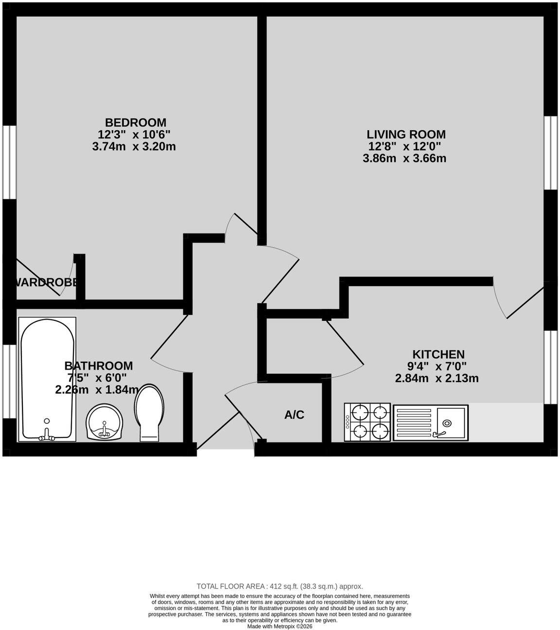 Victoria Place, Banbury, OX16 3NN floorplan