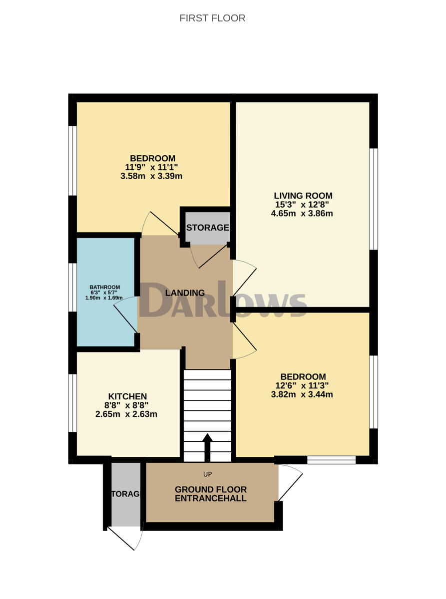 Bevan Close, Caerphilly floorplan