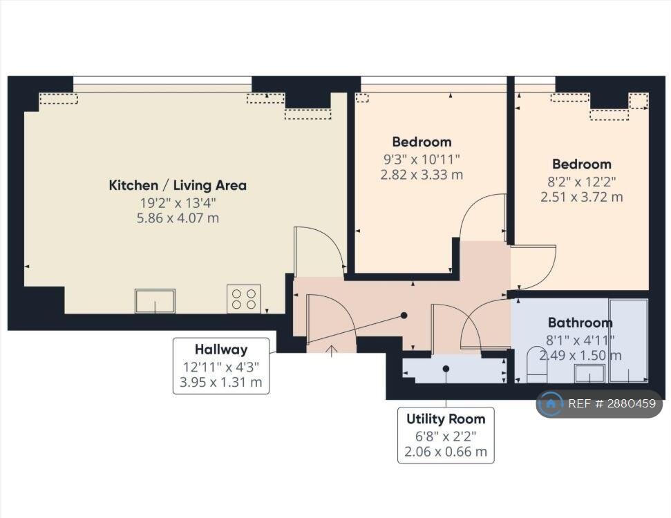 Queen Street, Sheffield, S1 floorplan