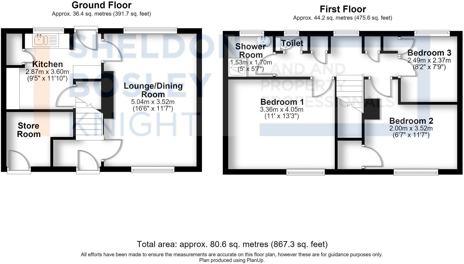Dale End, Nuneaton, CV10 floorplan