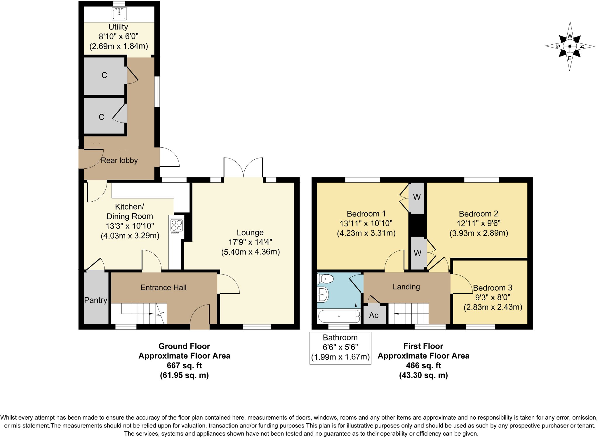 9, Goodricks, Burnham Thorpe floorplan