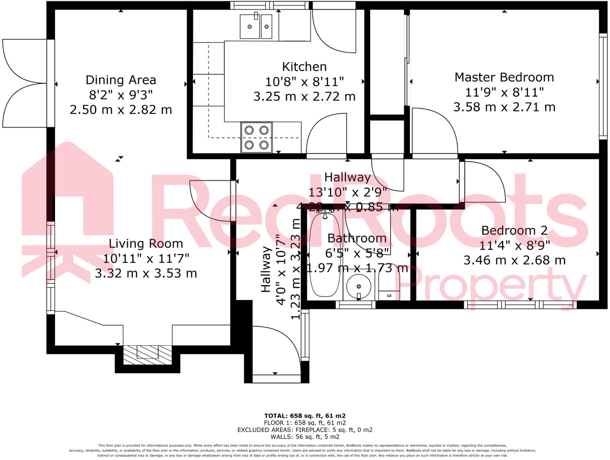 St. Marys Drive, Dunsville, Doncaster, South Yorkshire, DN7 floorplan