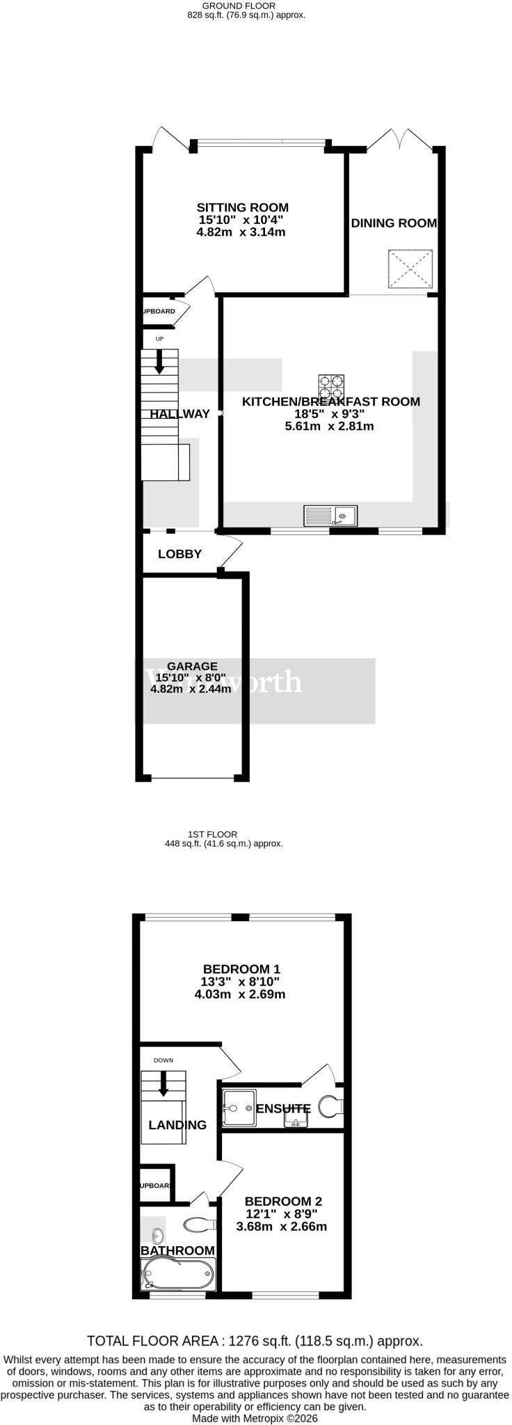 Tower Close, Costessey, Norwich, Norfolk, NR8 floorplan