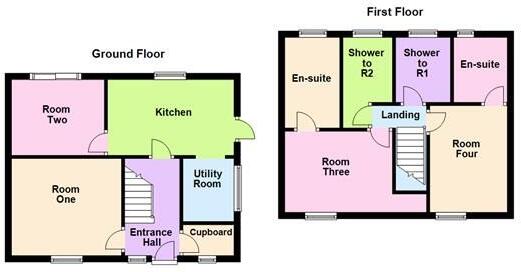 Bradford Walk, Corby, NN18 0PF floorplan