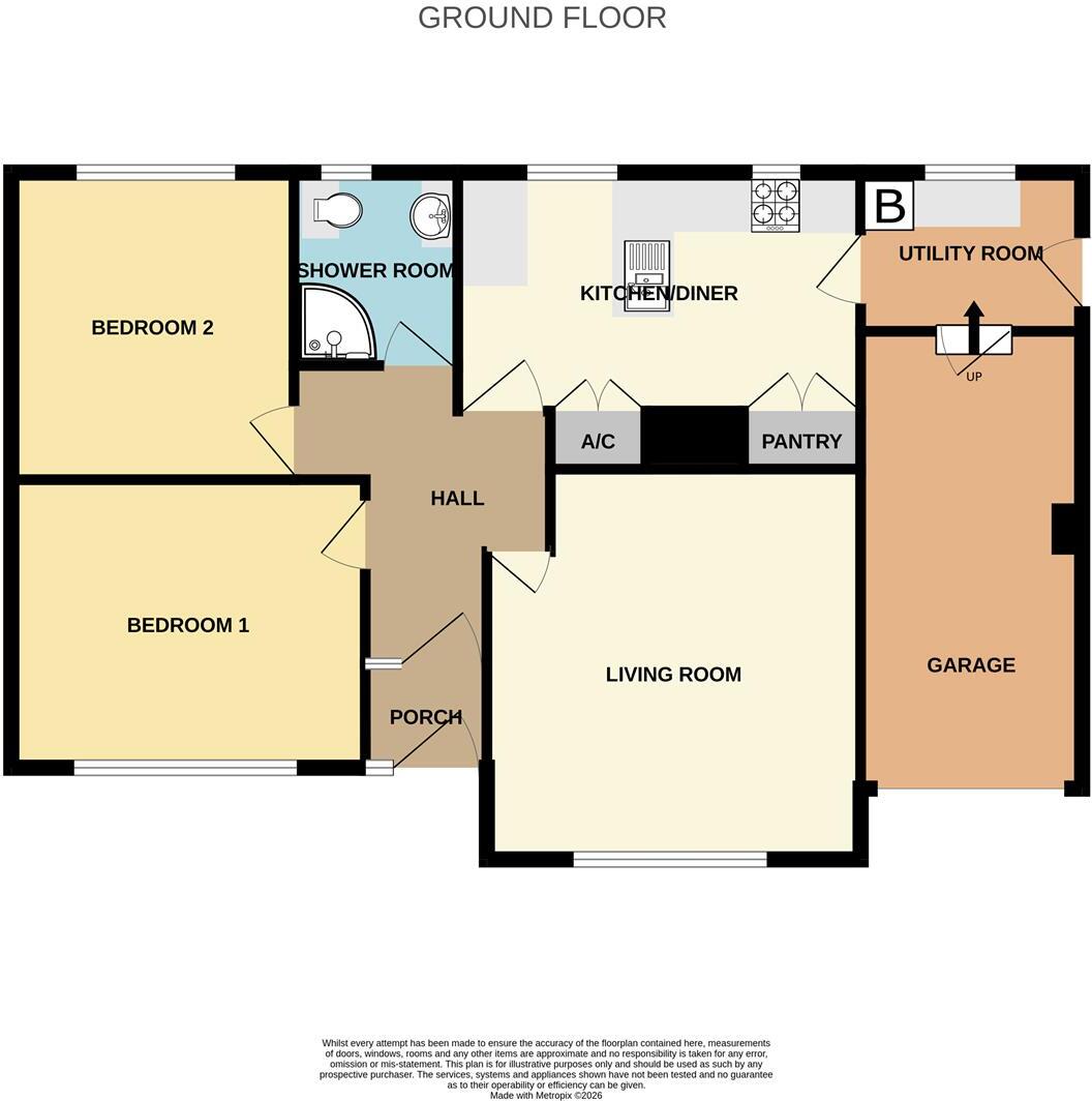 Irving Close, Braunton floorplan