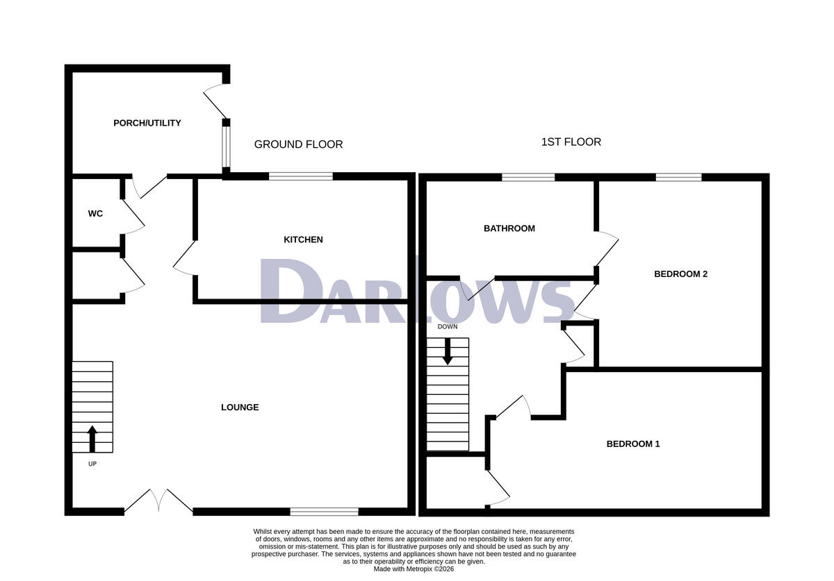 Bryn Coch, Ebbw Vale floorplan