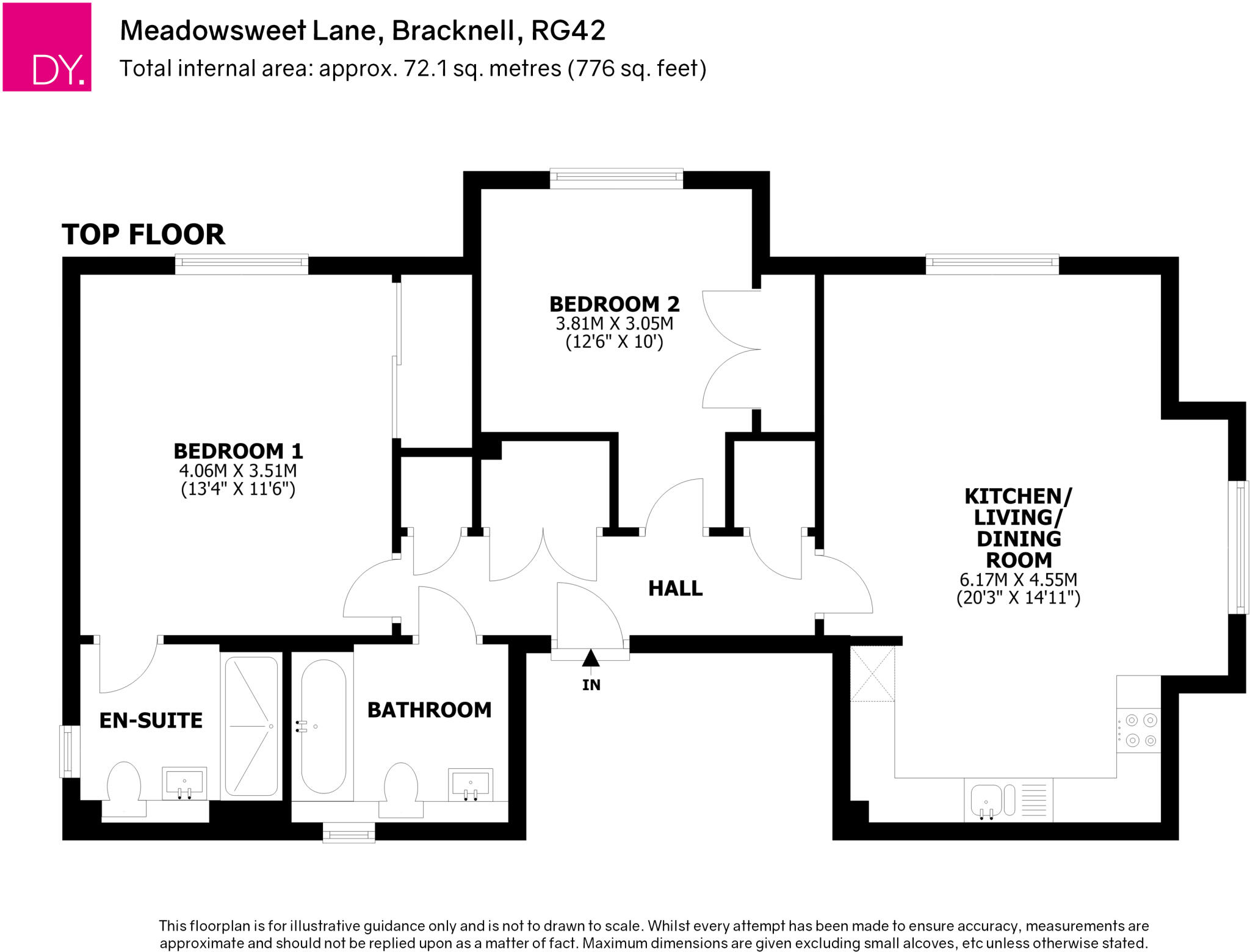 Meadowsweet Lane, Warfield, Bracknell, Berkshire, RG42 floorplan