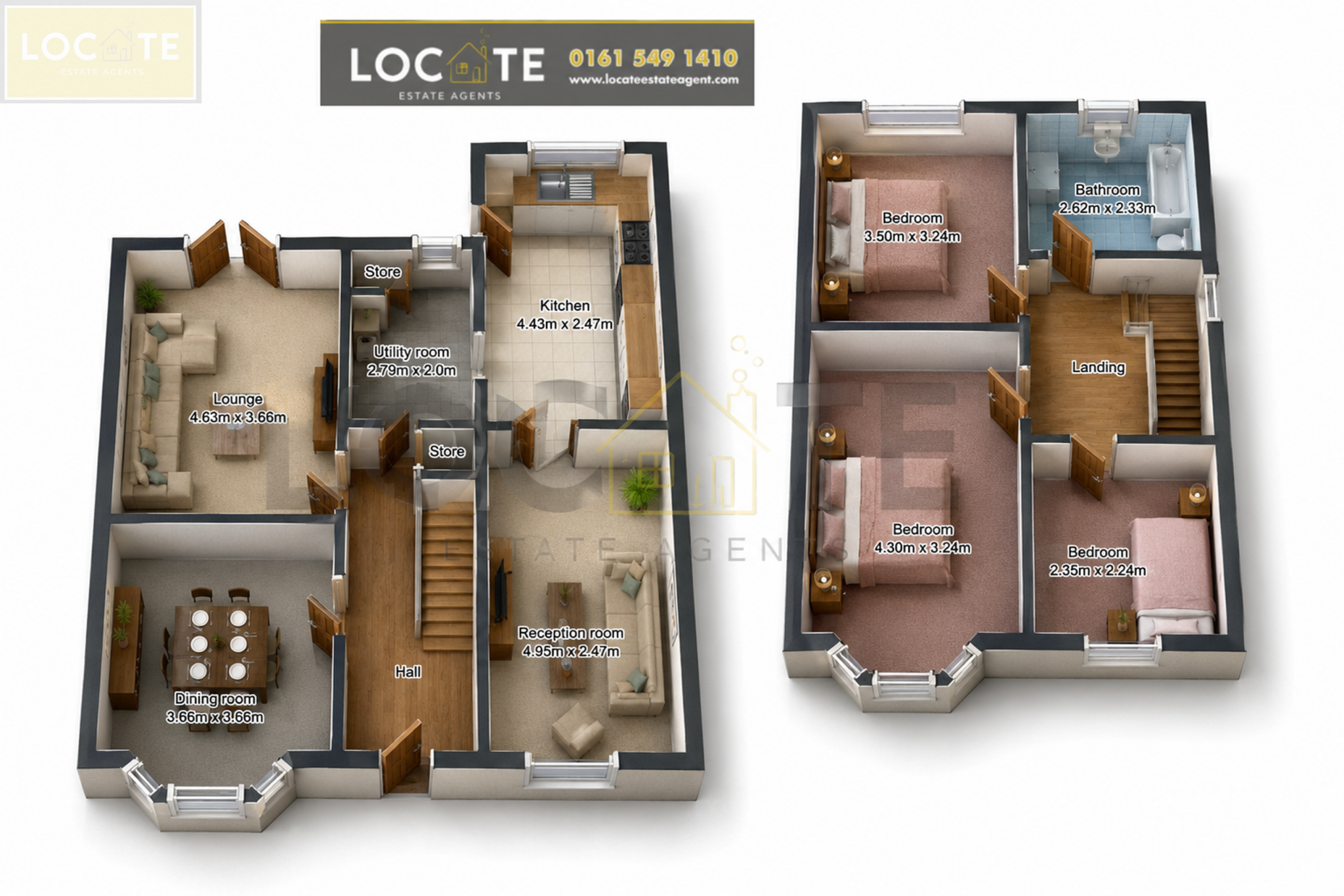 Tewkesbury Avenue, Davyhulme floorplan