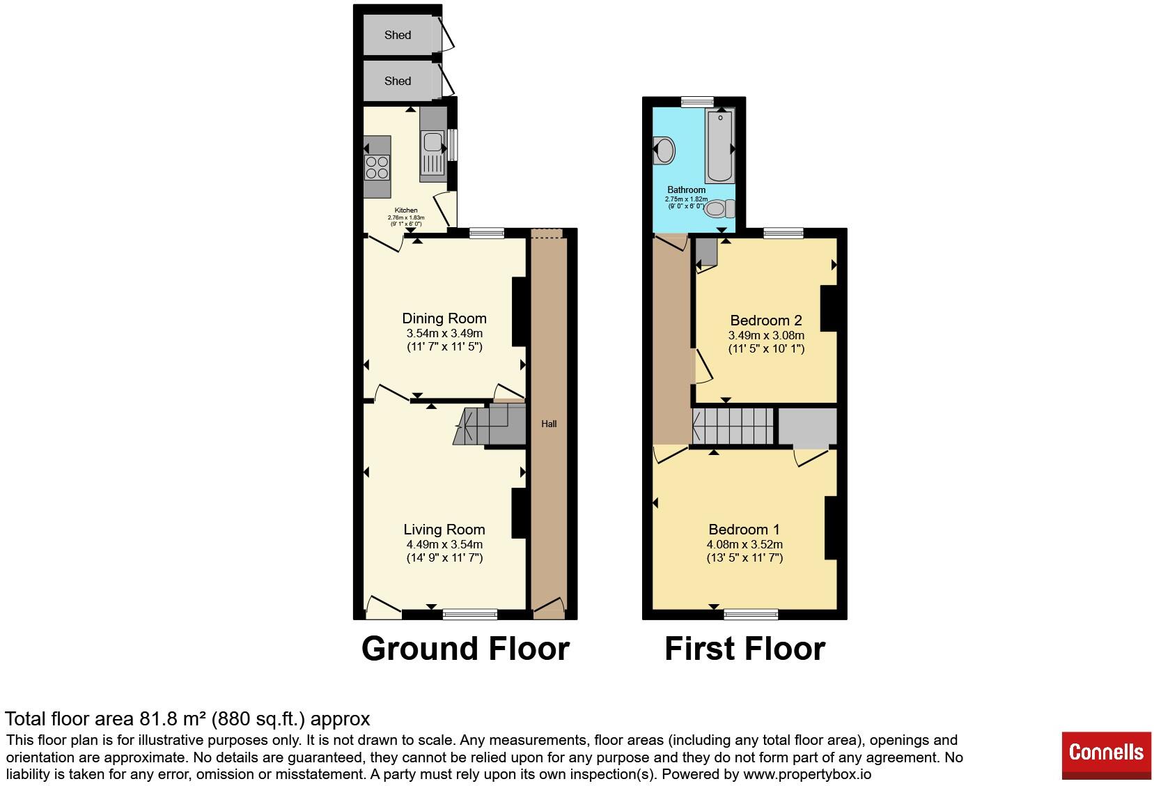 Tyndale Street, Leicester floorplan