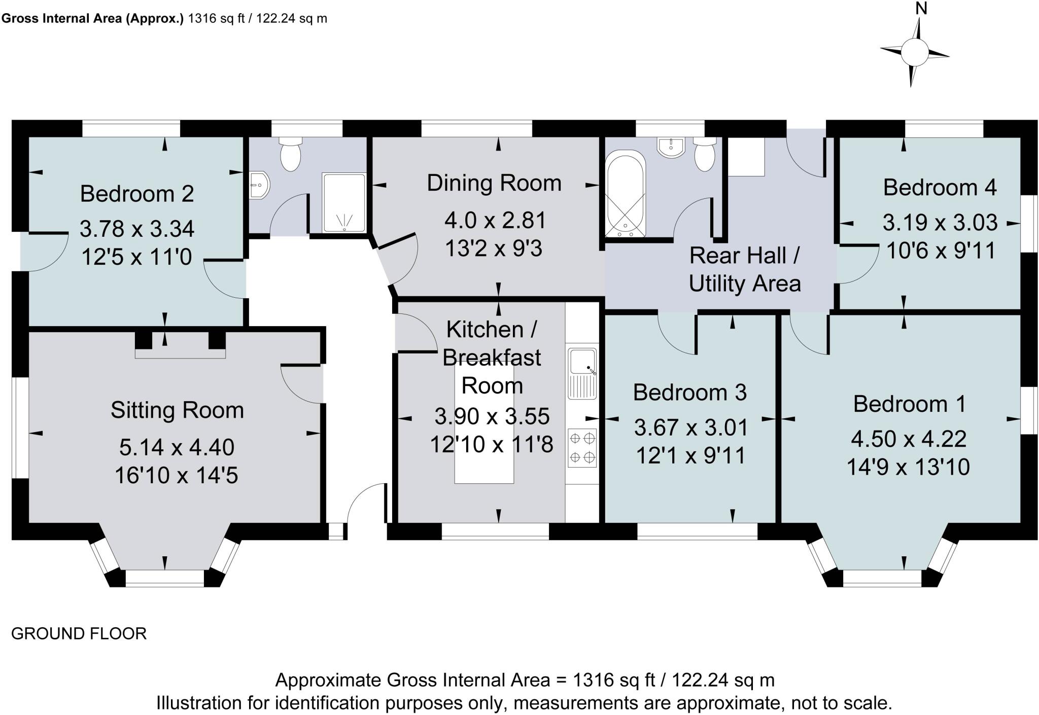 Streat Lane, Streat, Hassocks, West Sussex, BN6 floorplan