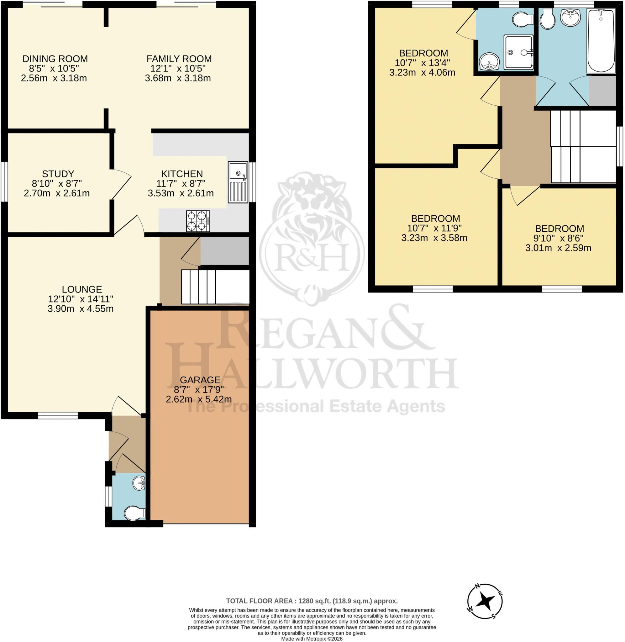 Southlands Avenue, Standish, WN6 0TT floorplan