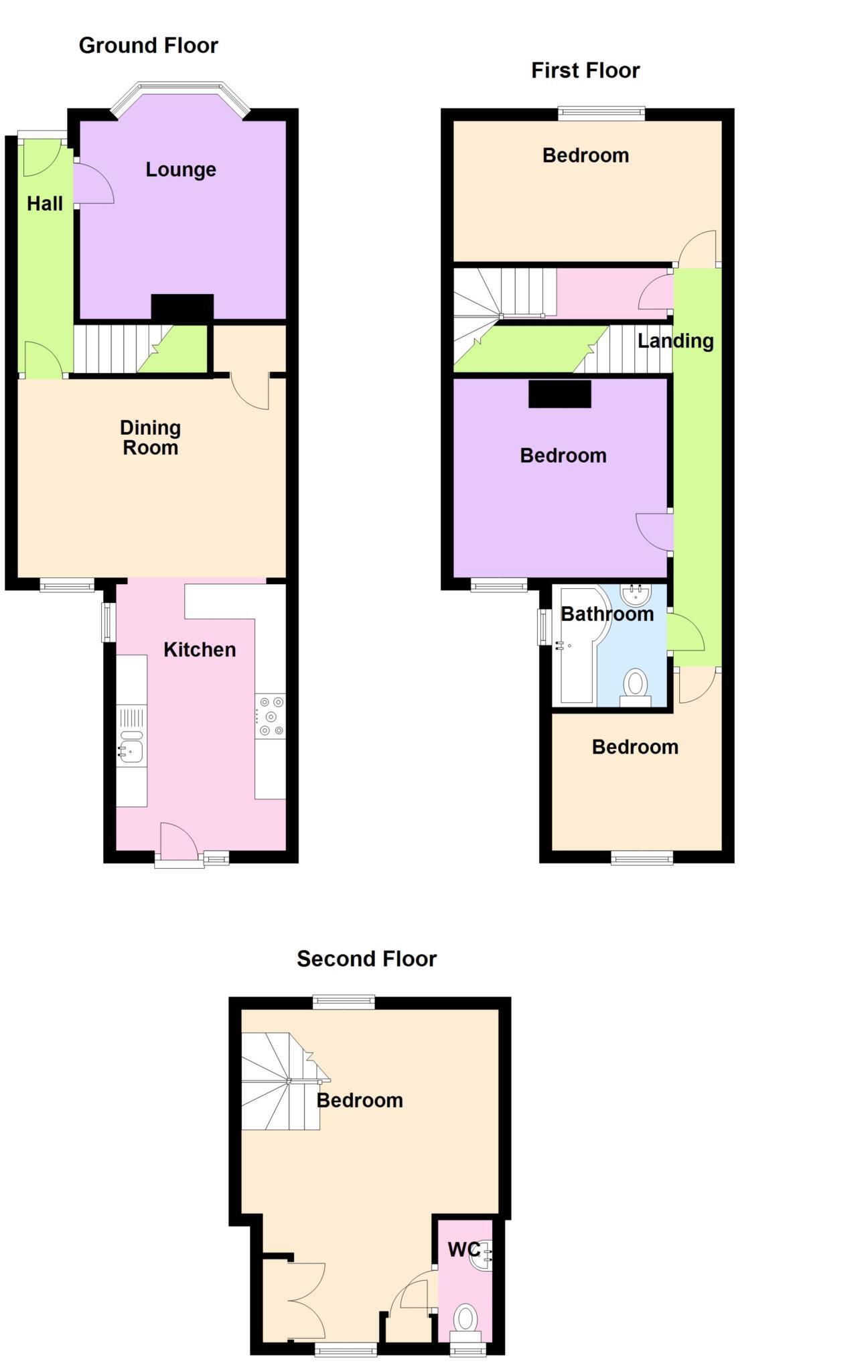 Sydney Road, Gosport floorplan