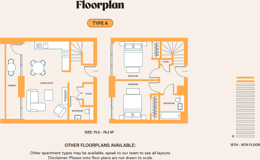 Candleriggs, 130 Trongate, Glasgow, Glasgow City floorplan