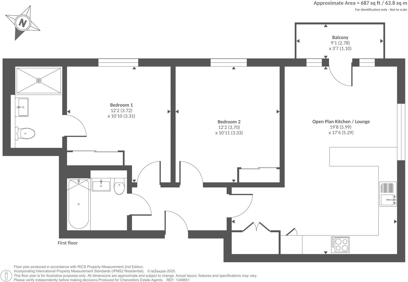 Audrey House, Maidenhead, SL6 floorplan