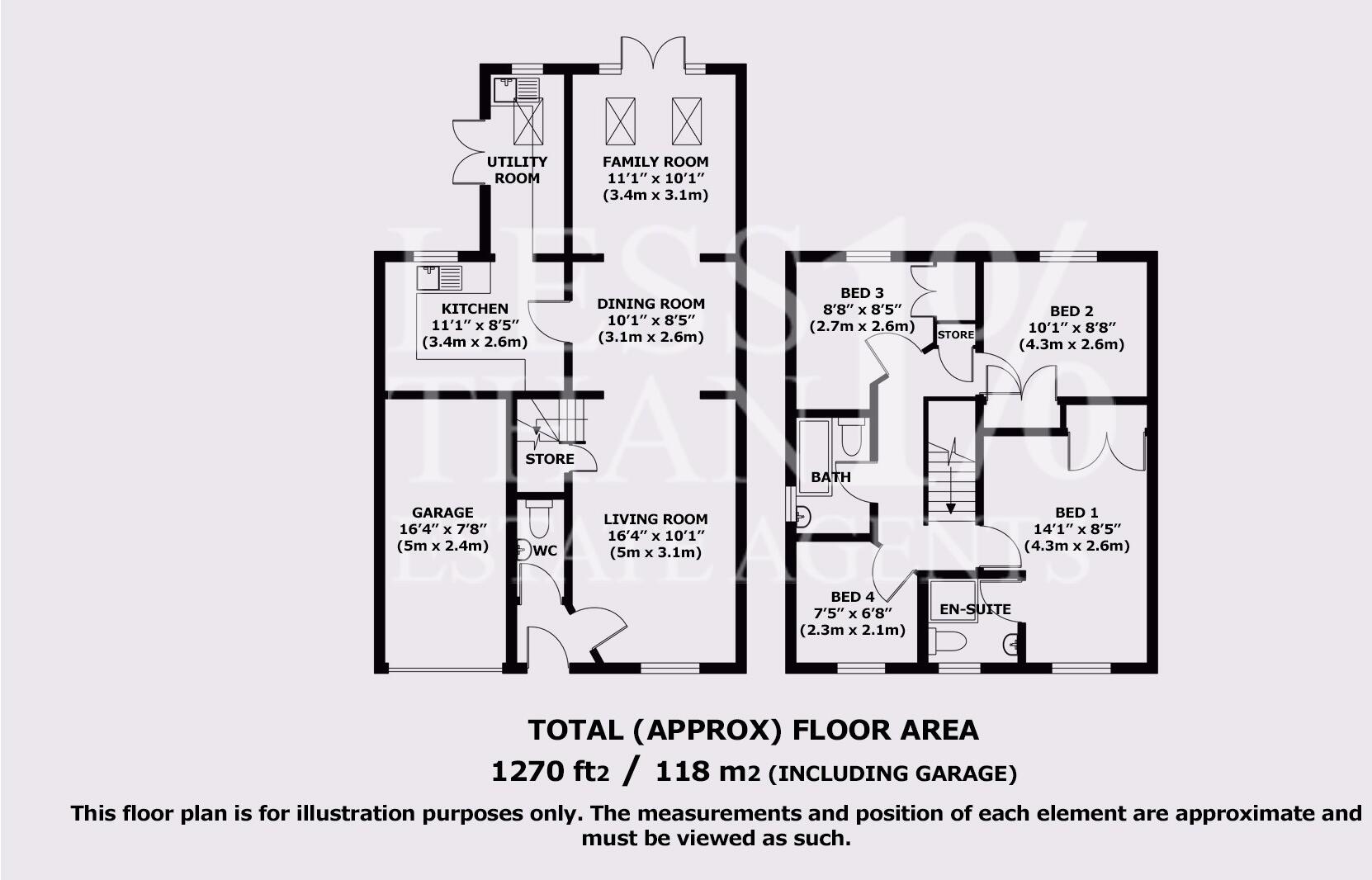Bosworth Close - NN4 floorplan