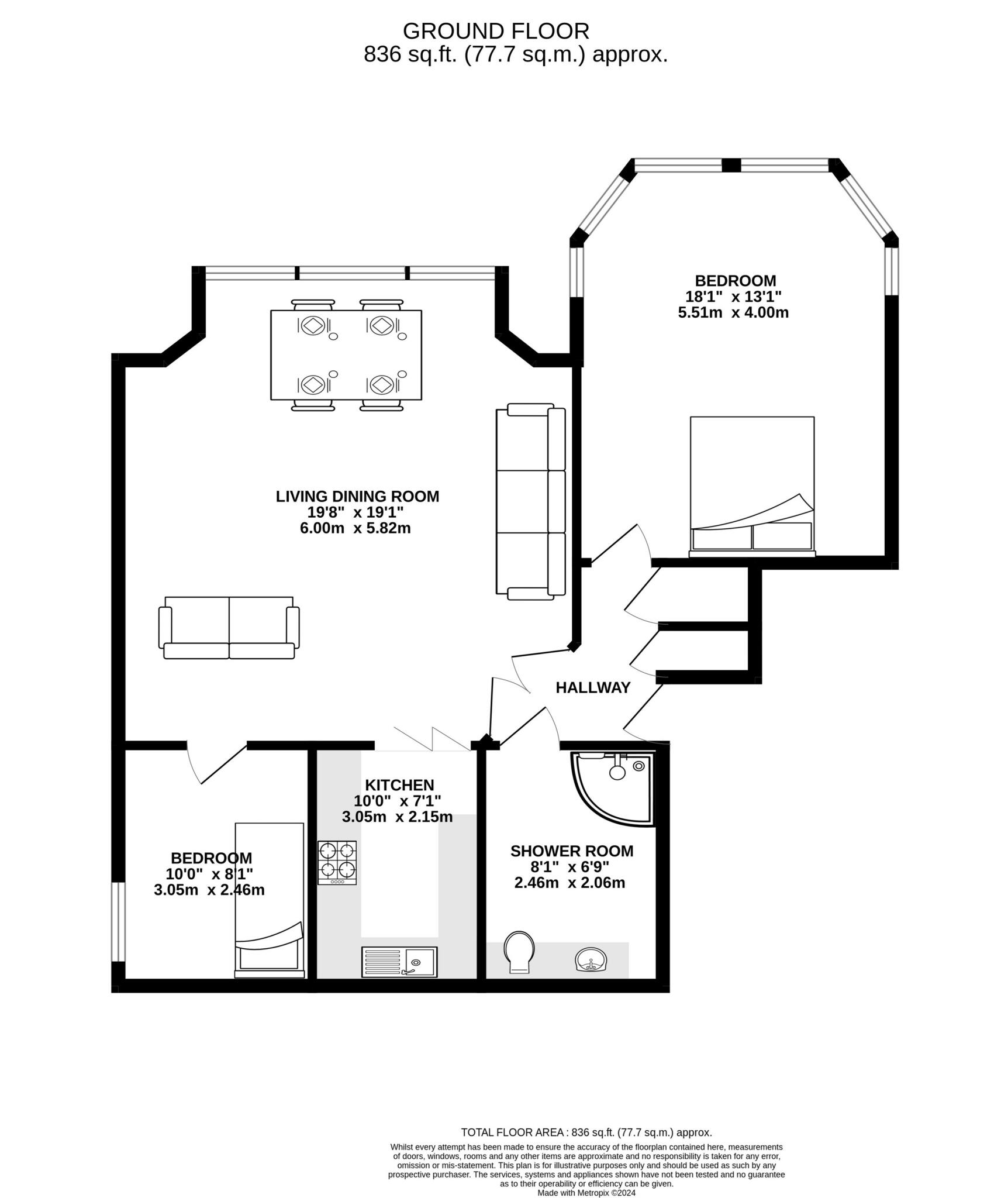 Hall Lane, Mobberley floorplan