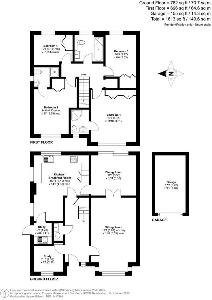 Sandringham Close, Knightwood Park, Chandler's Ford floorplan