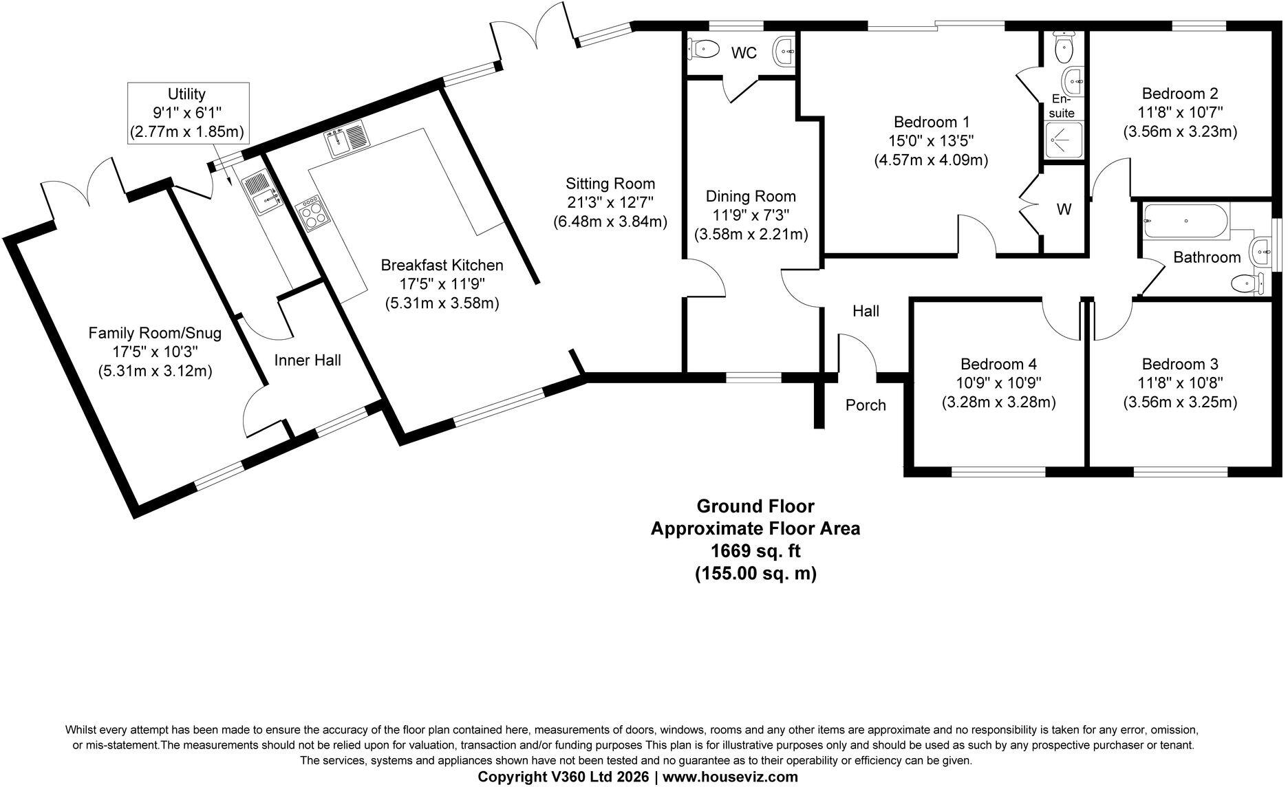 Chapel Lane, Threapwood, SY14 floorplan