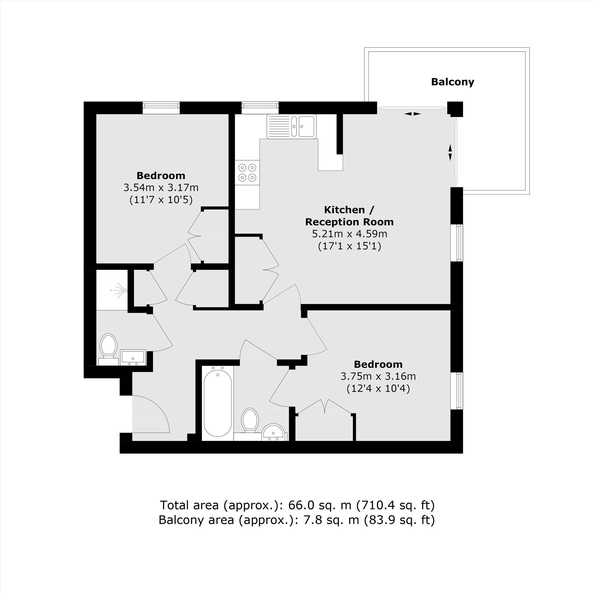 Evan Cook Close, Peckham floorplan
