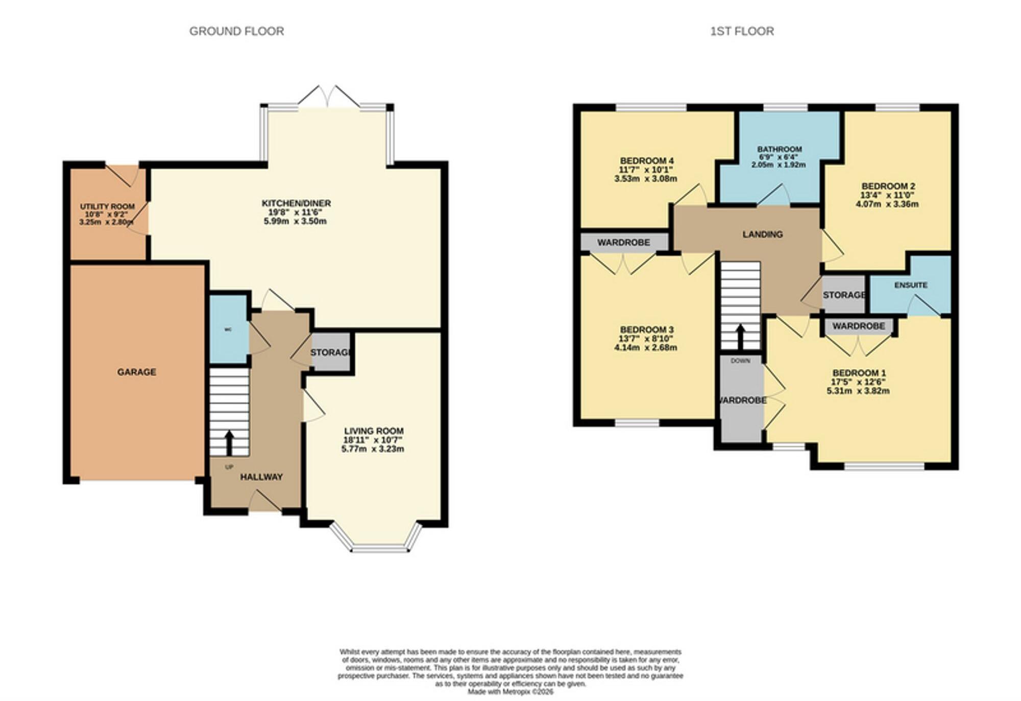 Goldcrest Road, Forest Town, NG19 floorplan