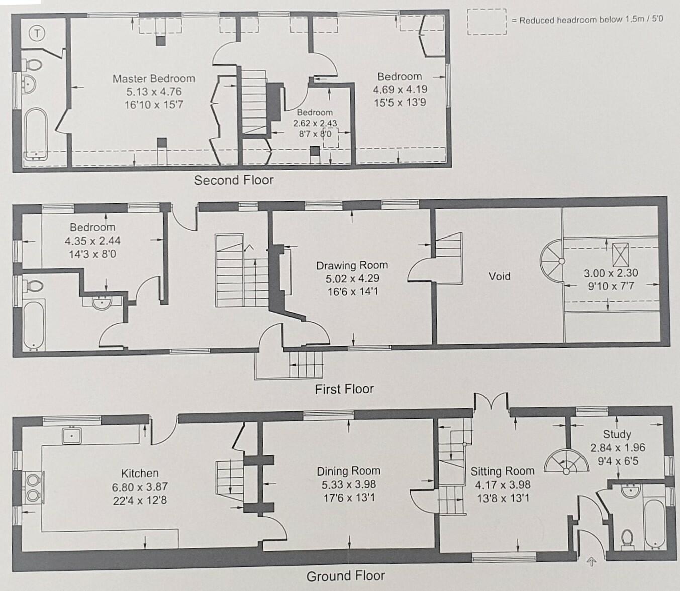 The Steps, All Stretton,SY6 6HG floorplan
