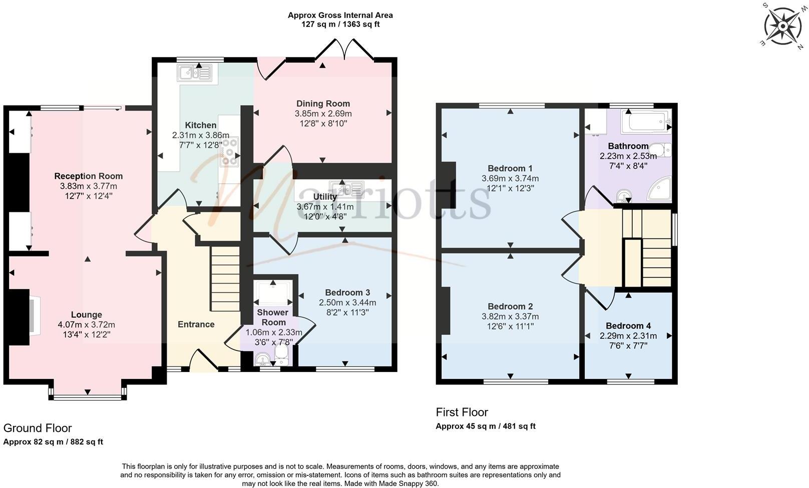 Westdale Lane, Mapperley, Nottingham floorplan