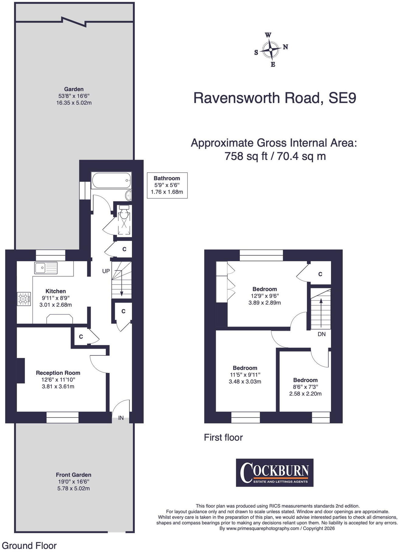 Ravensworth Road, Mottingham, SE9 floorplan