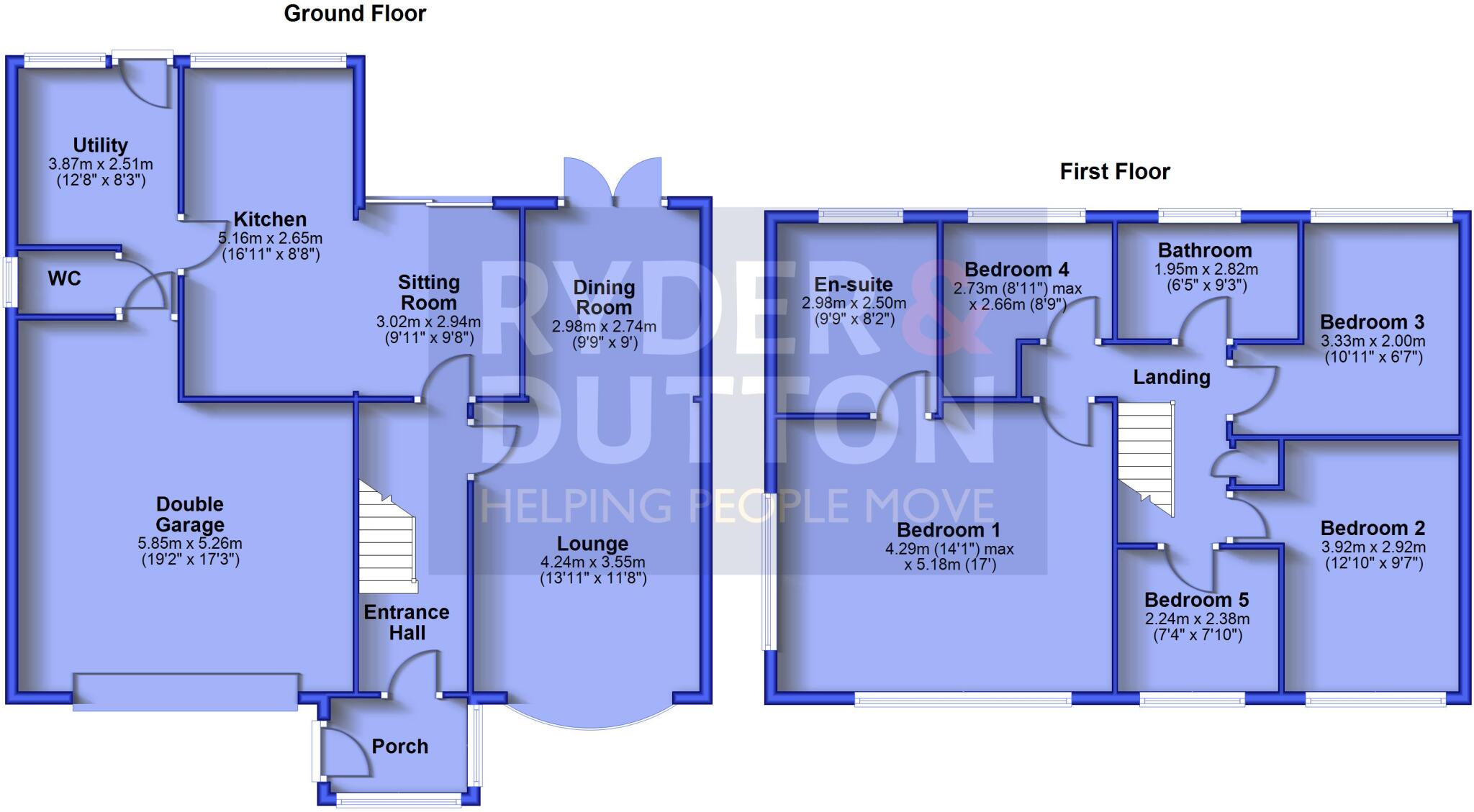 Coupland Close, Moorside, Oldham, OL4 floorplan