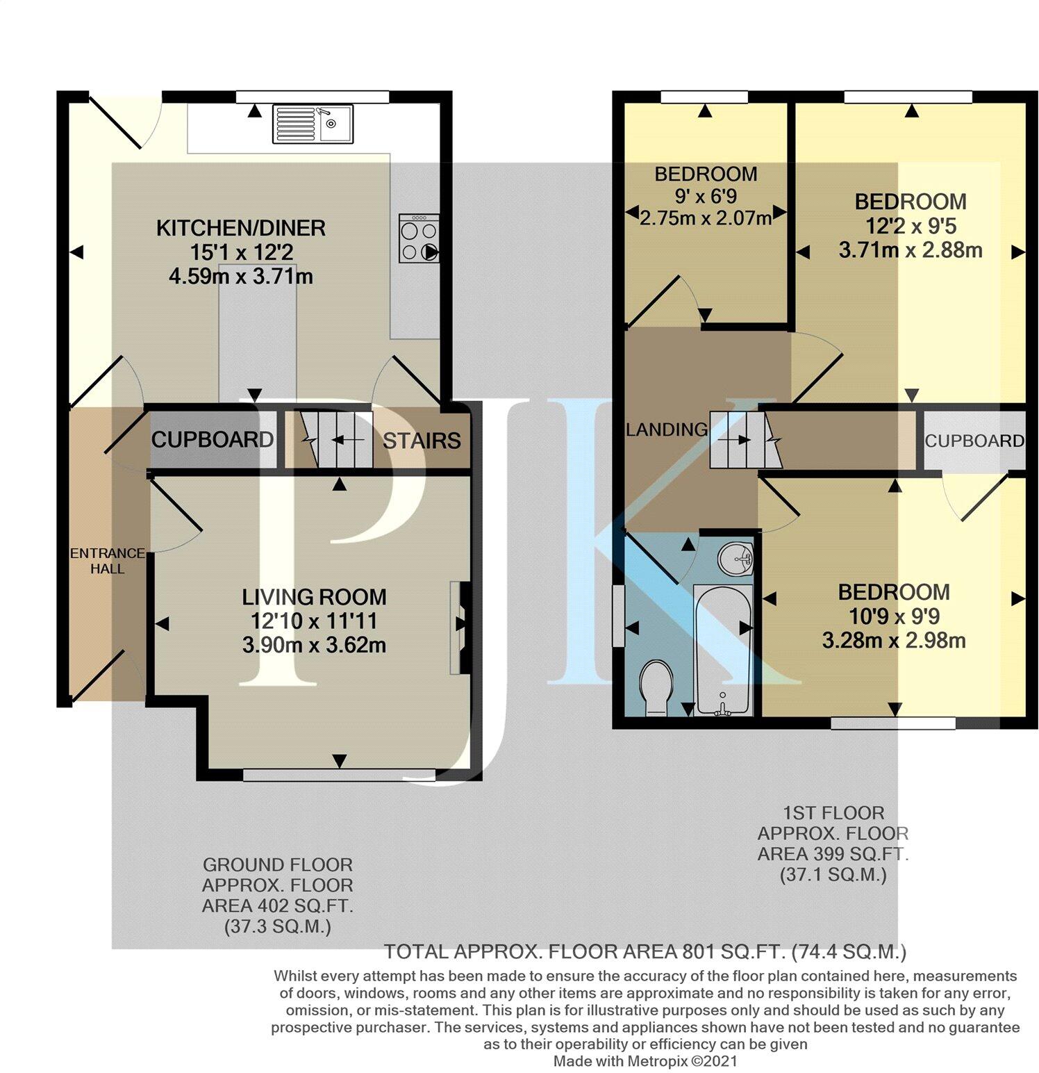 Hurst Street, Reddish, Stockport, Greater Manchester, SK5 floorplan