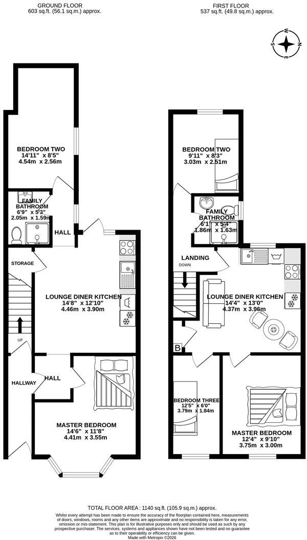 Eaves Lane, Chorley floorplan
