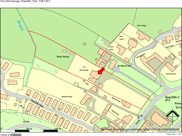 The Old Vicarage, Roecliffe Village, Roecliffe, North Yorkshire floorplan