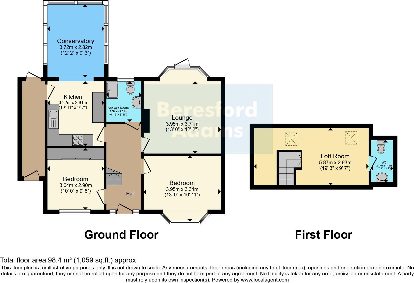 Penrhyn Avenue, Rhos on Sea, Colwyn Bay, Conwy, LL28 floorplan