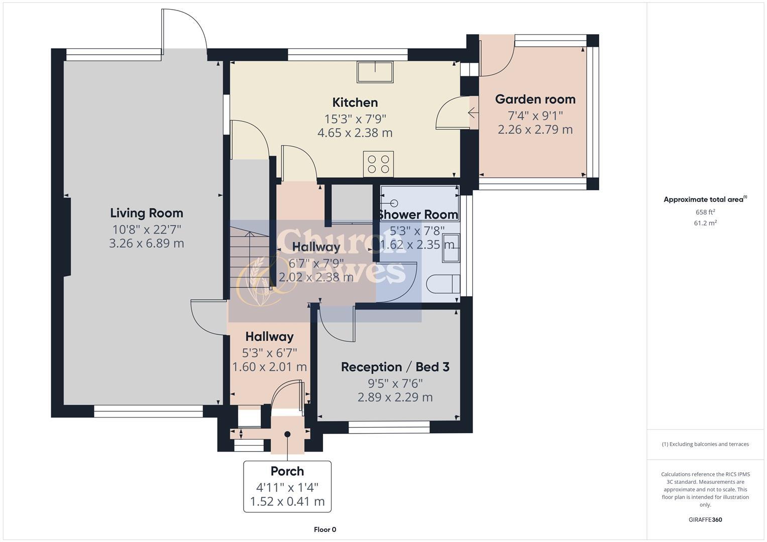 Scylla Close, Heybridge floorplan